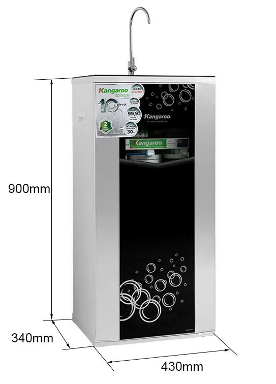 Thông số kỹ thuật máy lọc nước Kangaroo KG10G5