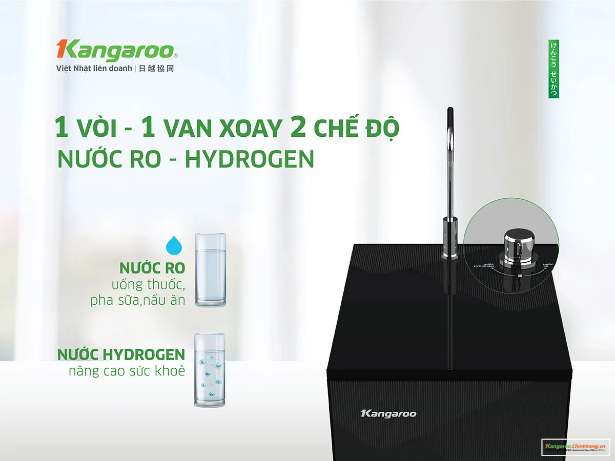 Máy lọc nước Kangaroo Hydrogen Infinity KG10S8-H1 Máy lọc nước Kangaroo Hydrogen Infinity KG10S8-H1
