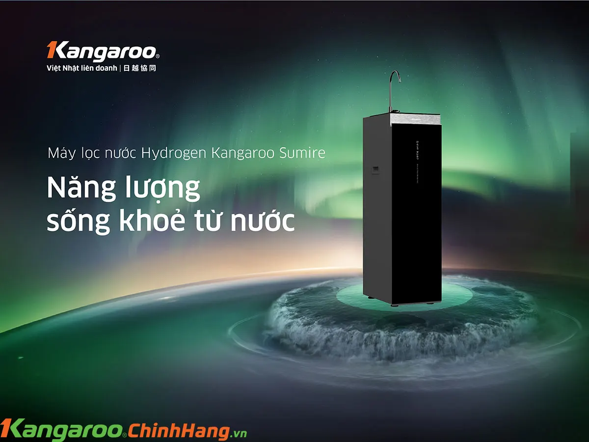 Máy lọc nước Kangaroo Sumire Hydrogen KG100H-11 lõi lọc