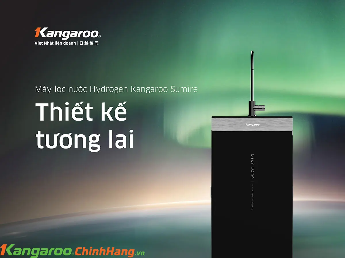 Máy lọc nước Kangaroo Sumire Hydrogen KG100H-11 lõi lọc