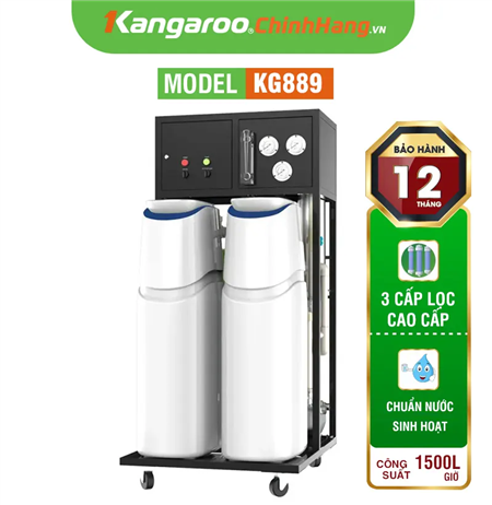 Máy lọc nước tổng đầu nguồn Kangaroo KG889 - Cao cấp