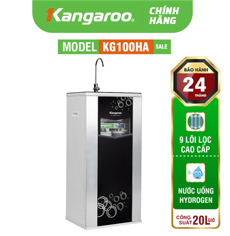 Máy lọc nước Kangaroo Hydrogen KG100HA VTU 9 lõi lọc