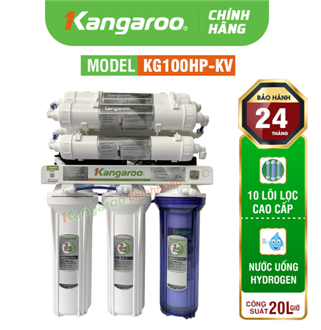 Máy lọc nước Kangaroo Hydrogen KG100HP Không vỏ