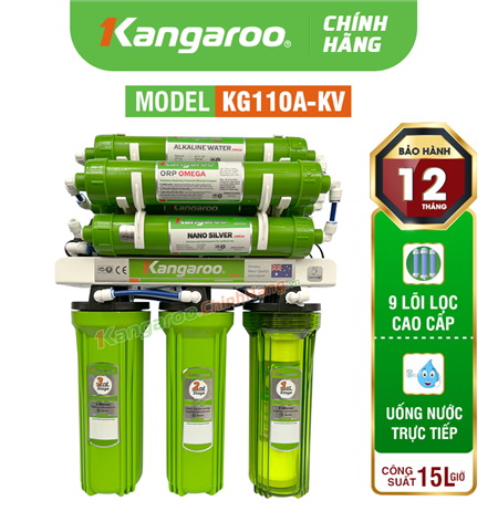 Máy lọc nước Kangaroo KG110A KV - Tạo nước Omega