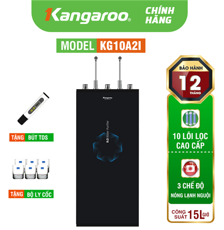 Máy lọc nước Kangaroo KG10A2I - Nóng Lạnh Nguội - Mới 2023