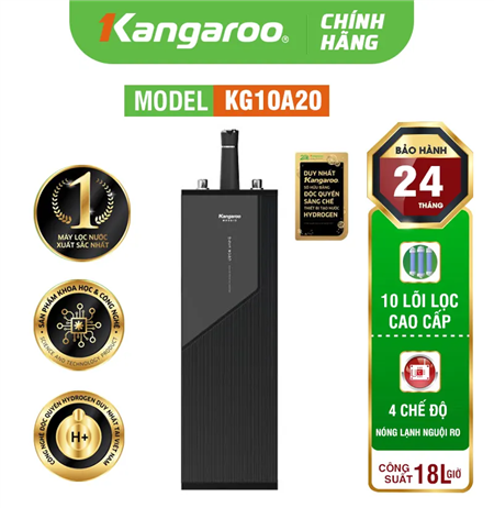 Máy lọc nước Kangaroo Messi Hydrogen nóng lạnh KG10A20