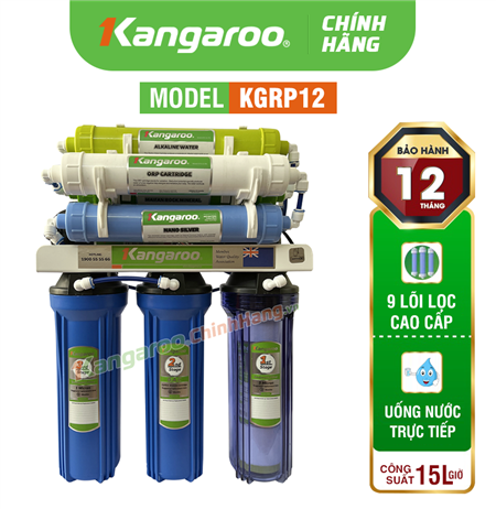 Máy lọc nước Kangaroo KGRP12 - Mẫu Mới 2023