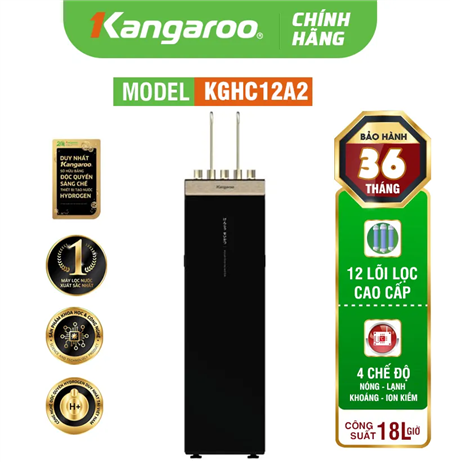 Máy lọc nước Kangaroo Hydrogen ion kiềm nóng lạnh KGHC12A2