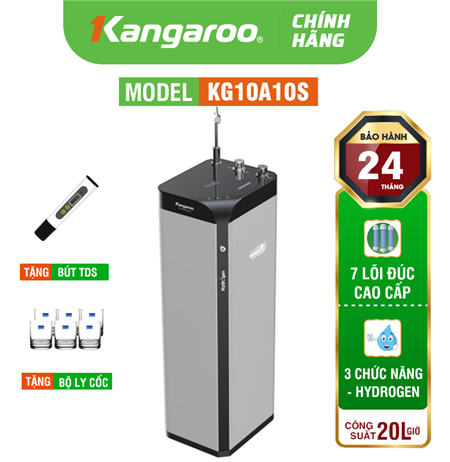Máy lọc nước Kangaroo Hydrogen nóng lạnh KG10A10S