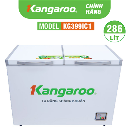 Tủ đông kháng khuẩn Kangaroo KG399IC1 - 286 lít