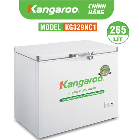 Tủ đông kháng khuẩn Kangaroo KG329NC1 - 265 lít