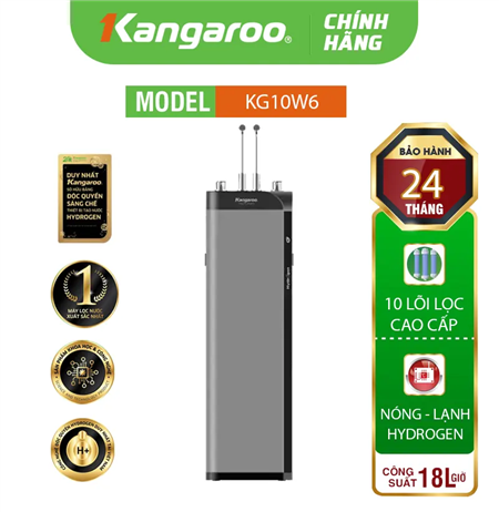 Máy lọc nước Kangaroo Hydrogen nóng lạnh Waterfall KG10W6