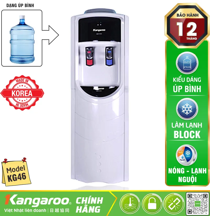 Cây nước nóng lạnh Kangaroo KG46