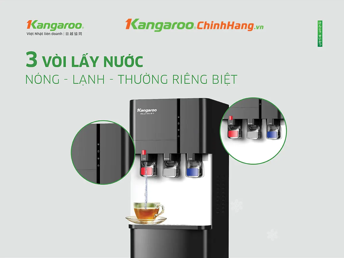 Cây nước nóng lạnh Kangaroo KG599A3