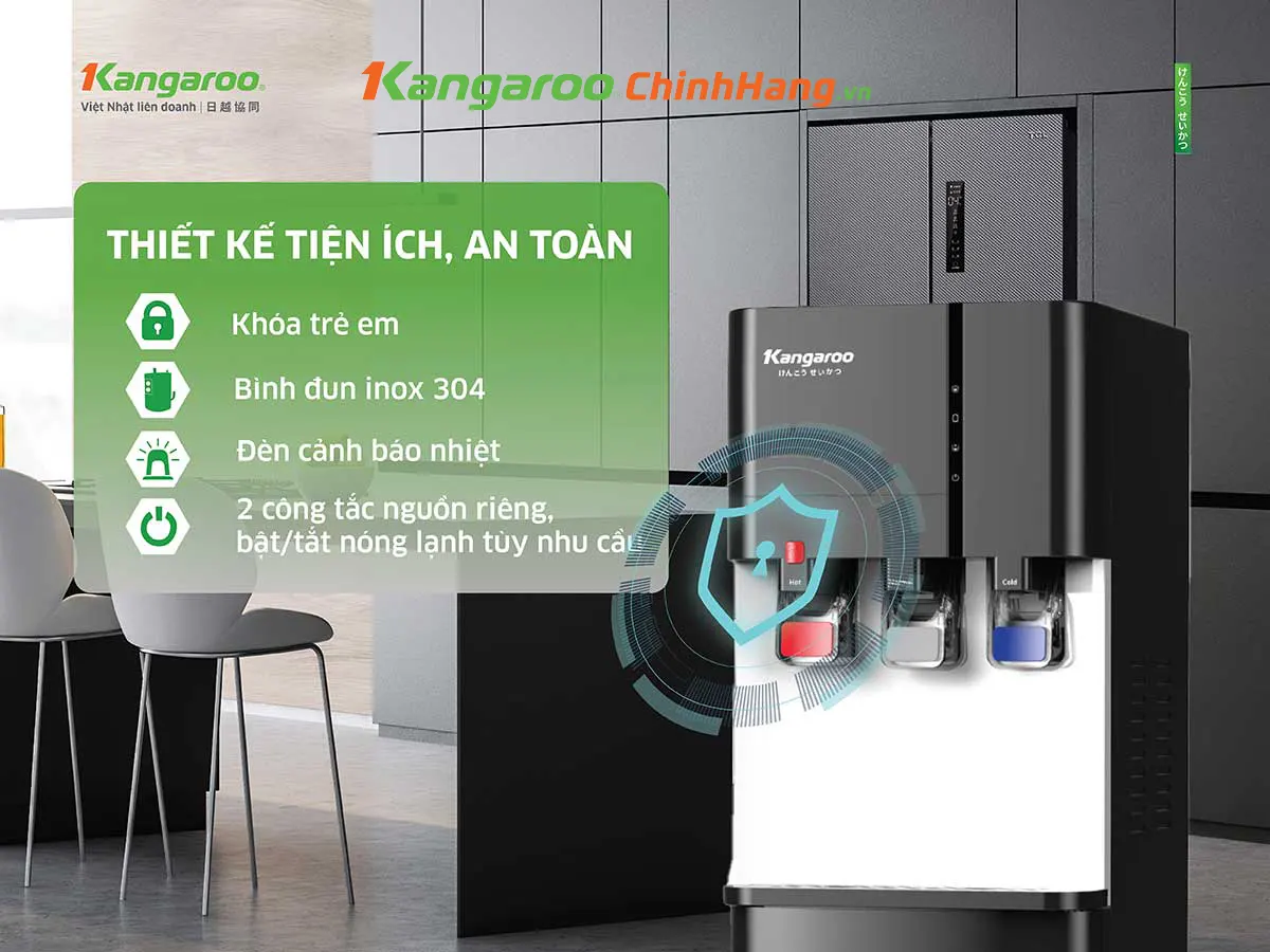 Cây nước nóng lạnh Kangaroo KG599A3