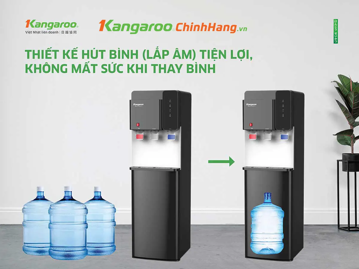 Cây nước nóng lạnh Kangaroo KG669A3