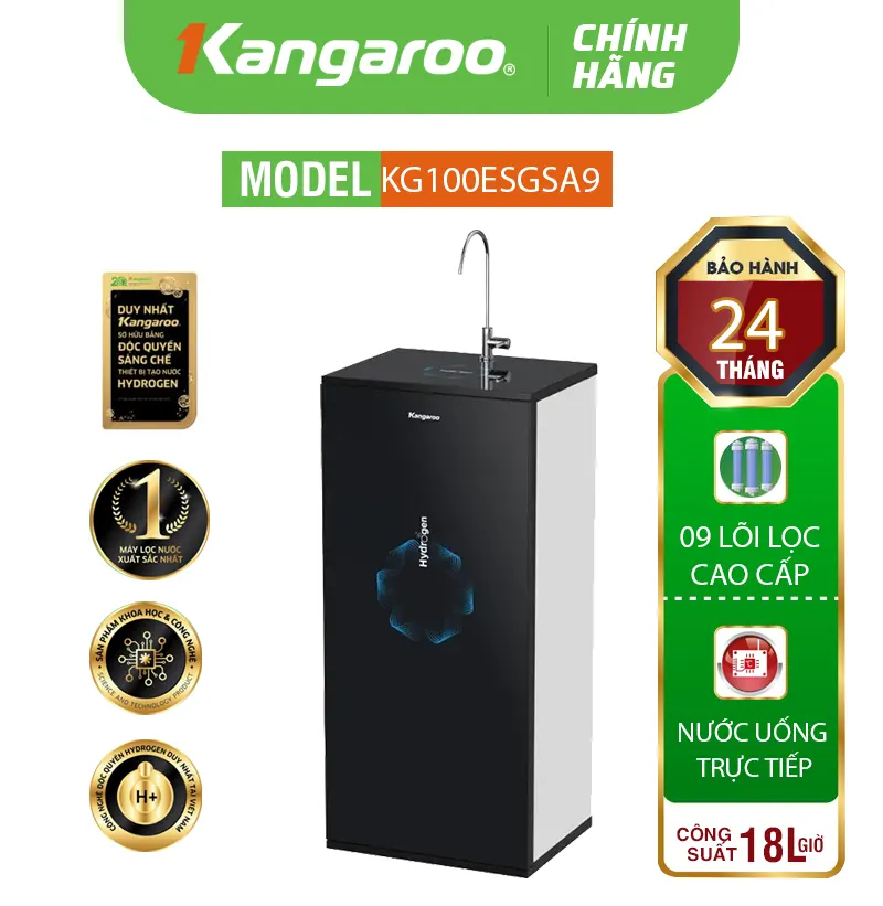 Máy lọc nước Kangaroo Hydrogen KG100ESGSA9