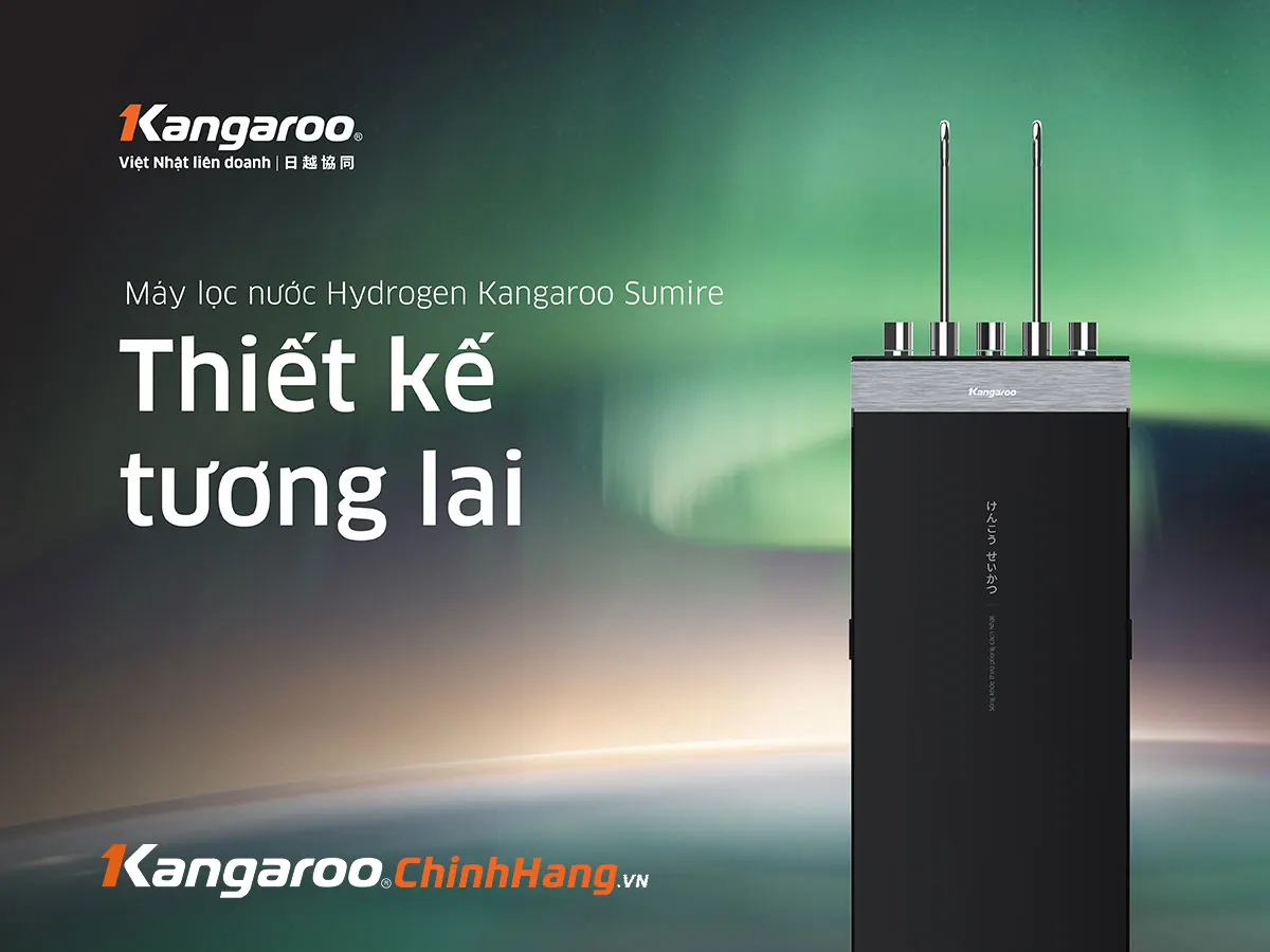 Máy lọc nước Kangaroo Hydrogen nóng lạnh KG11A8