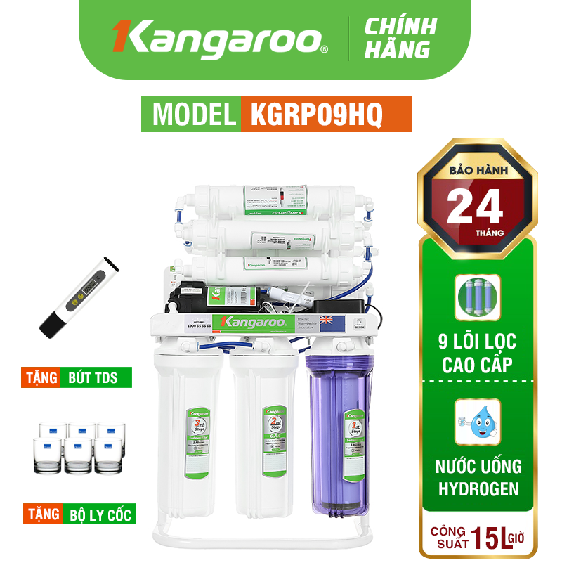Máy lọc nước Kangaroo hydrogen KGRP09HQ 