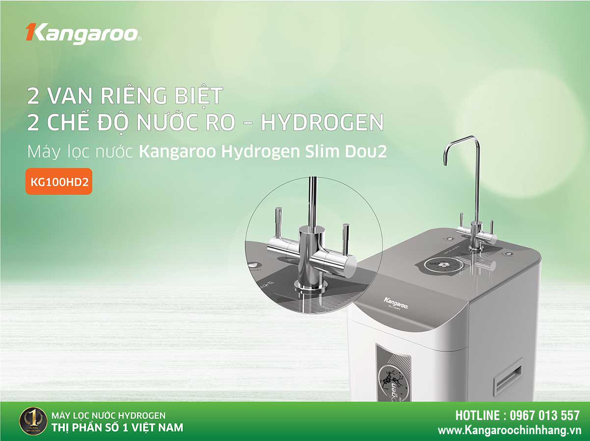 Máy lọc nước Kangaroo Hydrogen KG100HD2