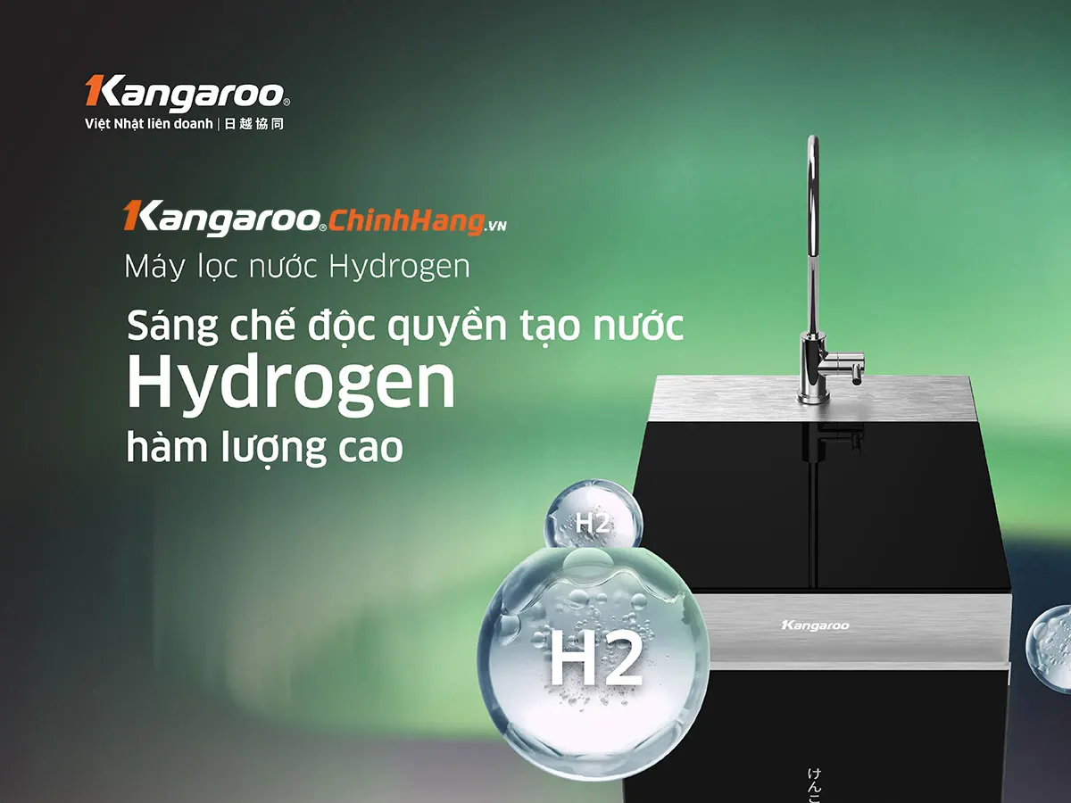 Máy lọc nước Kangaroo Hydrogen KG100H 2024