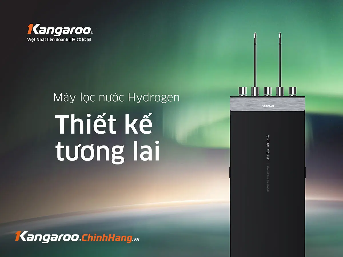 Máy lọc nước Kangaroo Hydrogen nóng lạnh KG11A18