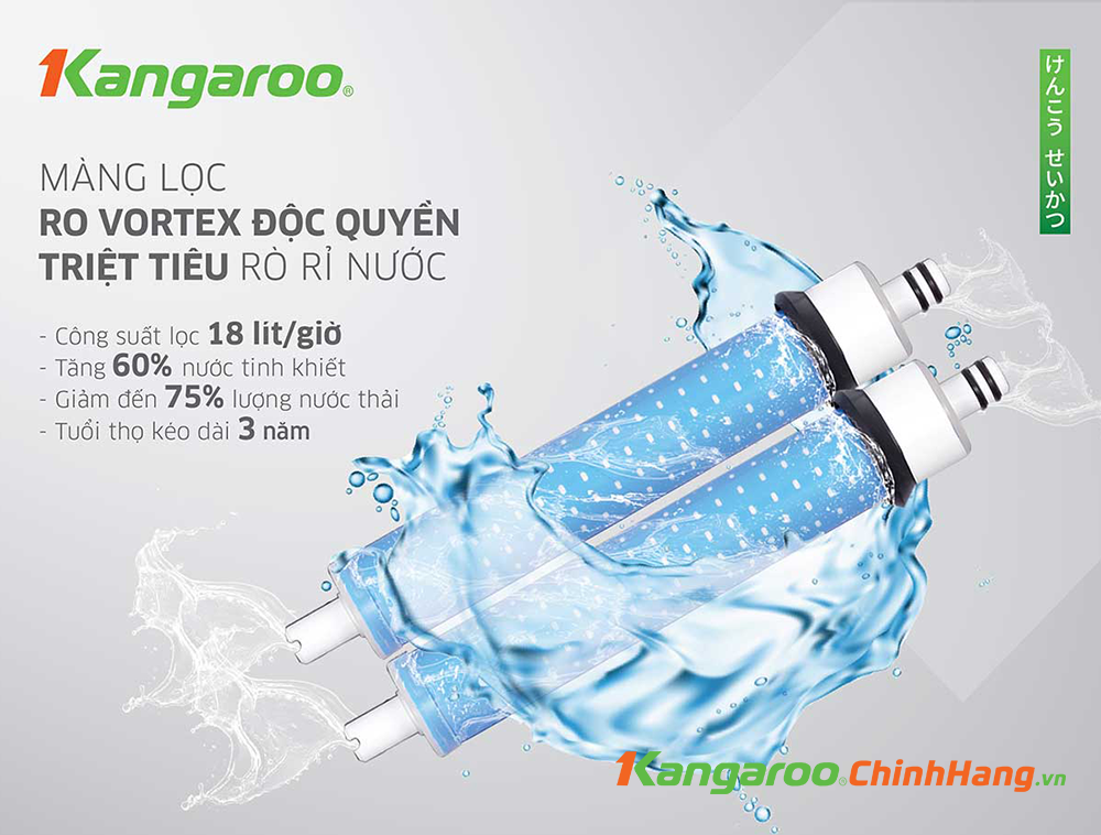 Máy lọc nước ion kiềm Kangaroo KG10A8ES