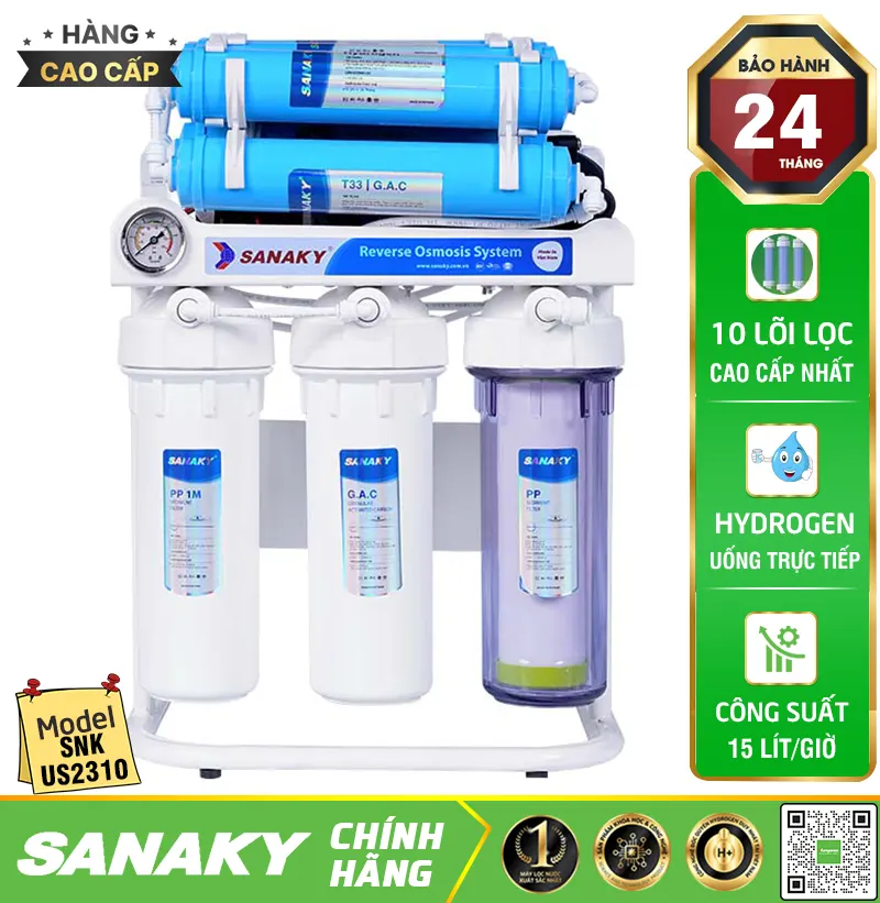 Máy lọc nước Sanaky SNK-US2310 - Kangaroo Chính Hãng Phân Phối